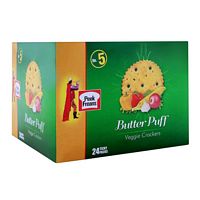 Peek Freans Butter Puff Veggie Biscuit, 24 Ticky Packs